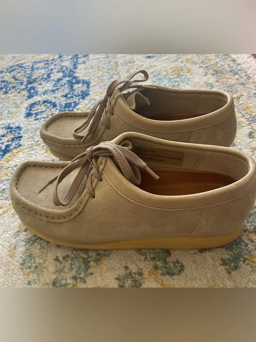 Clarks Men’s Suede Chukka Wallabee Boots in Taupe - New
